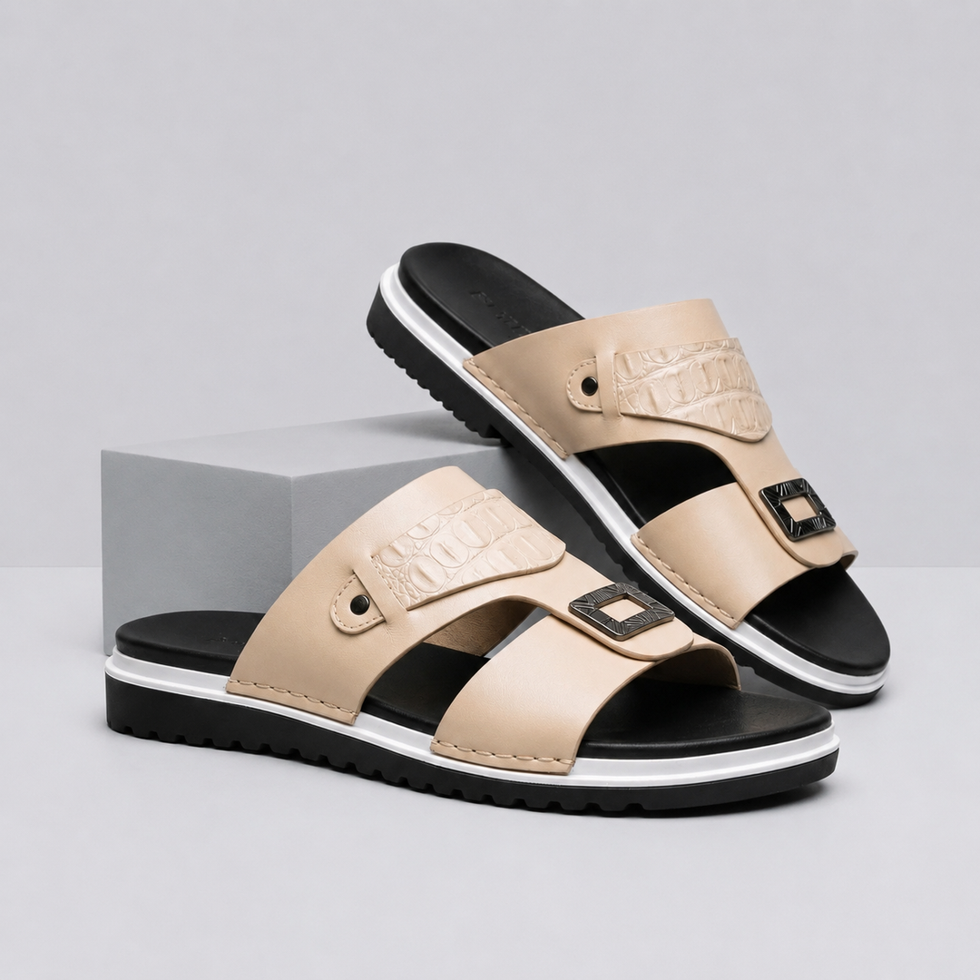 Keith Leather Sandals