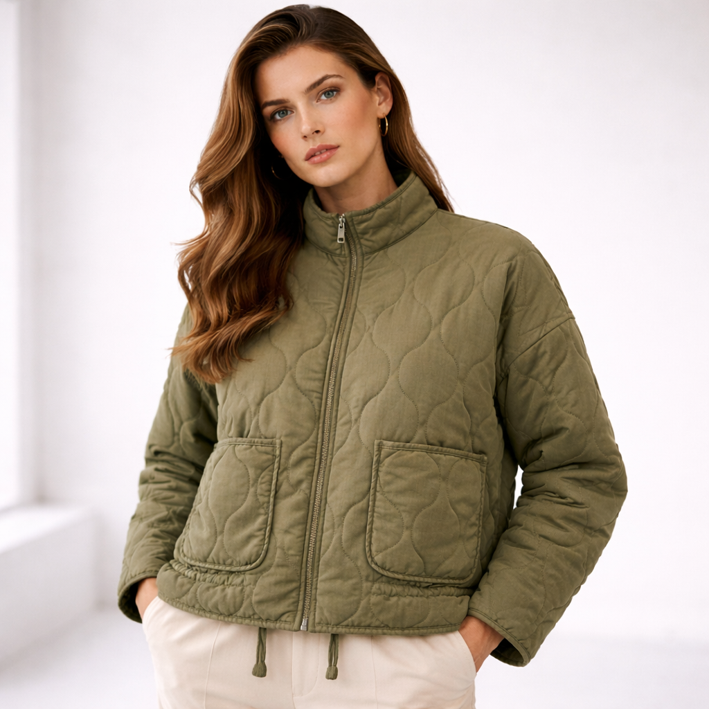 Camden Quilted Cotton Jacket