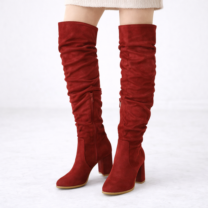 Elyse Slouch Heel Boot