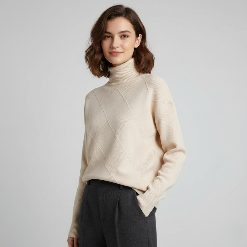 Madalyn Knit Turtleneck Sweater