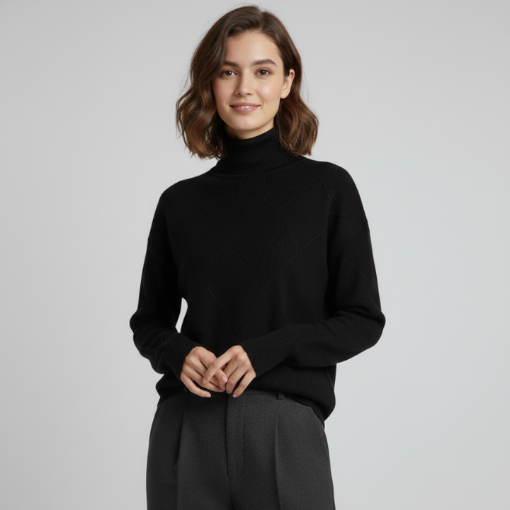 Madalyn Knit Turtleneck Sweater