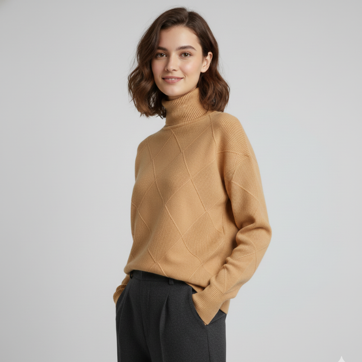 Madalyn Knit Turtleneck Sweater