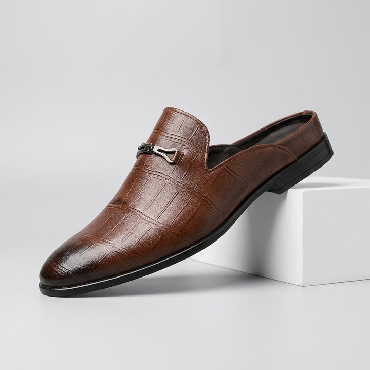 Brent Leather Mule