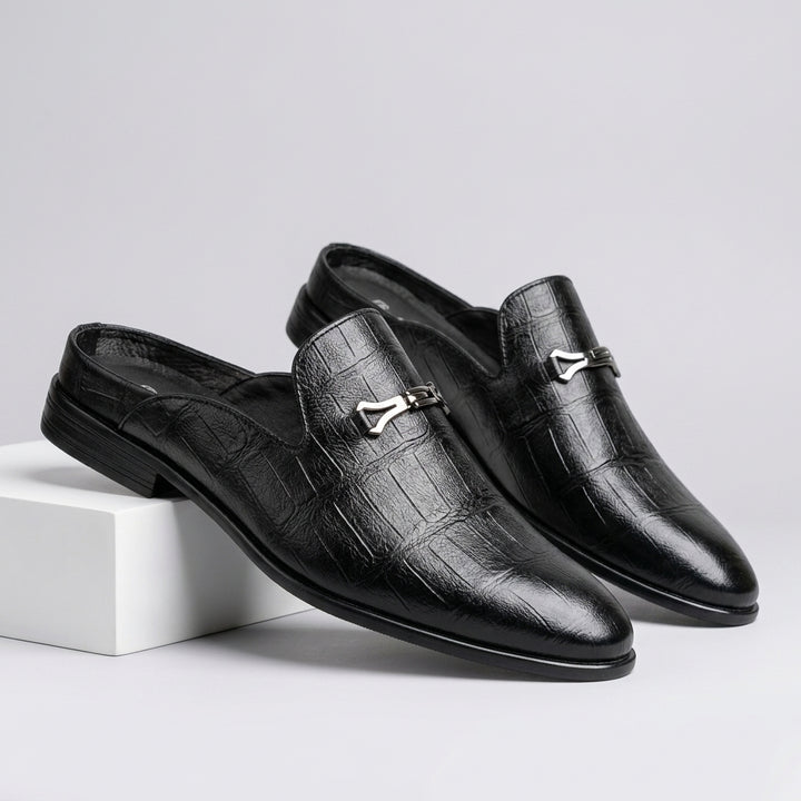 Brent Leather Mule