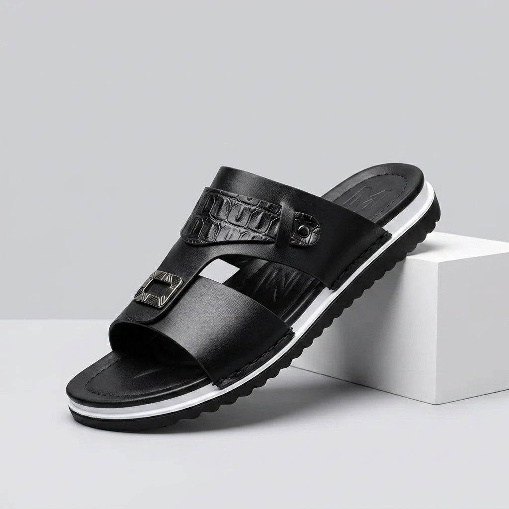 Keith Leather Sandals