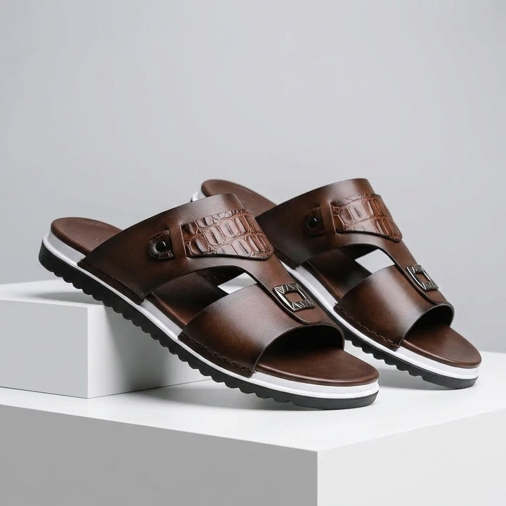 Keith Leather Sandals